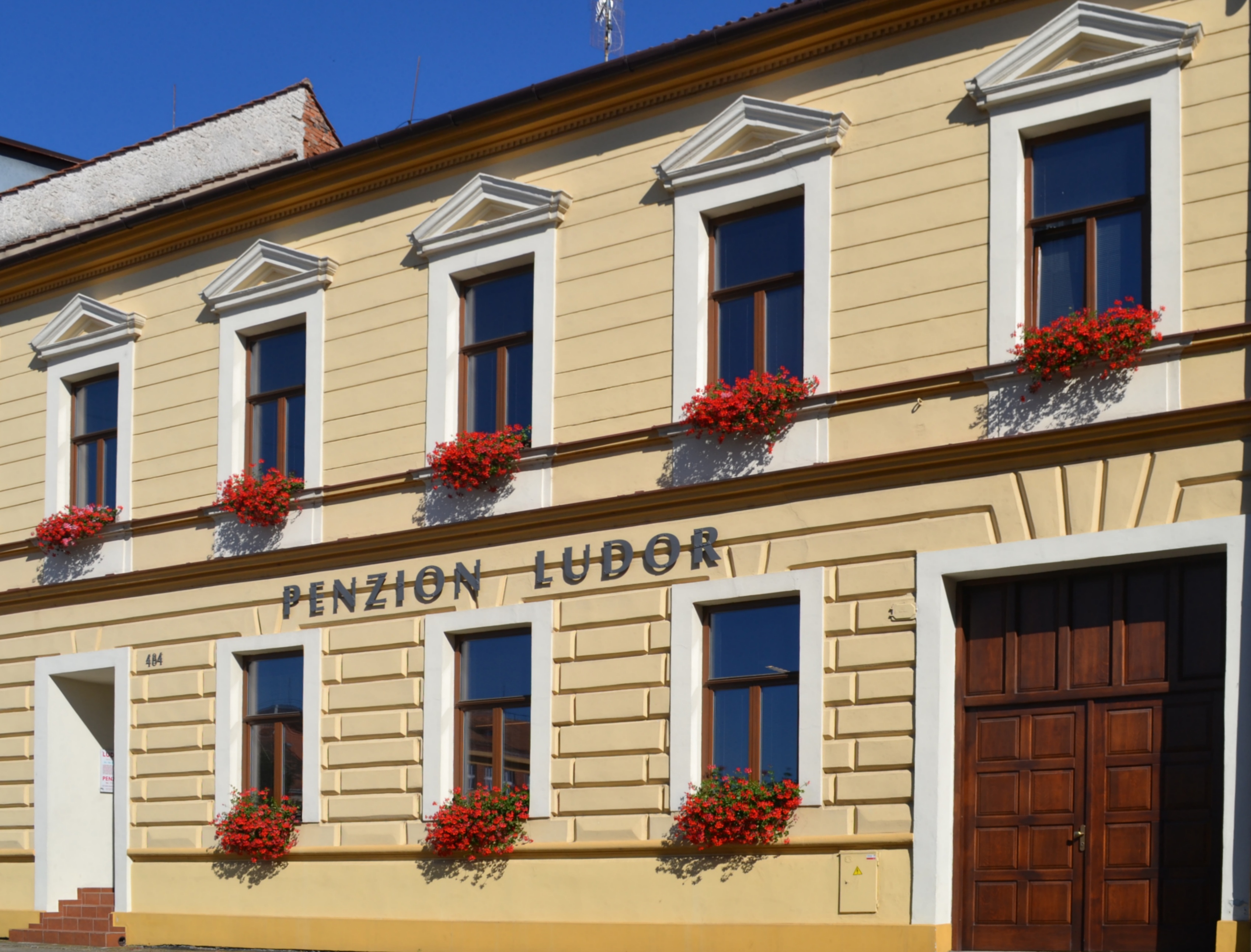 Budova penzionu Ludor ve Strážnici